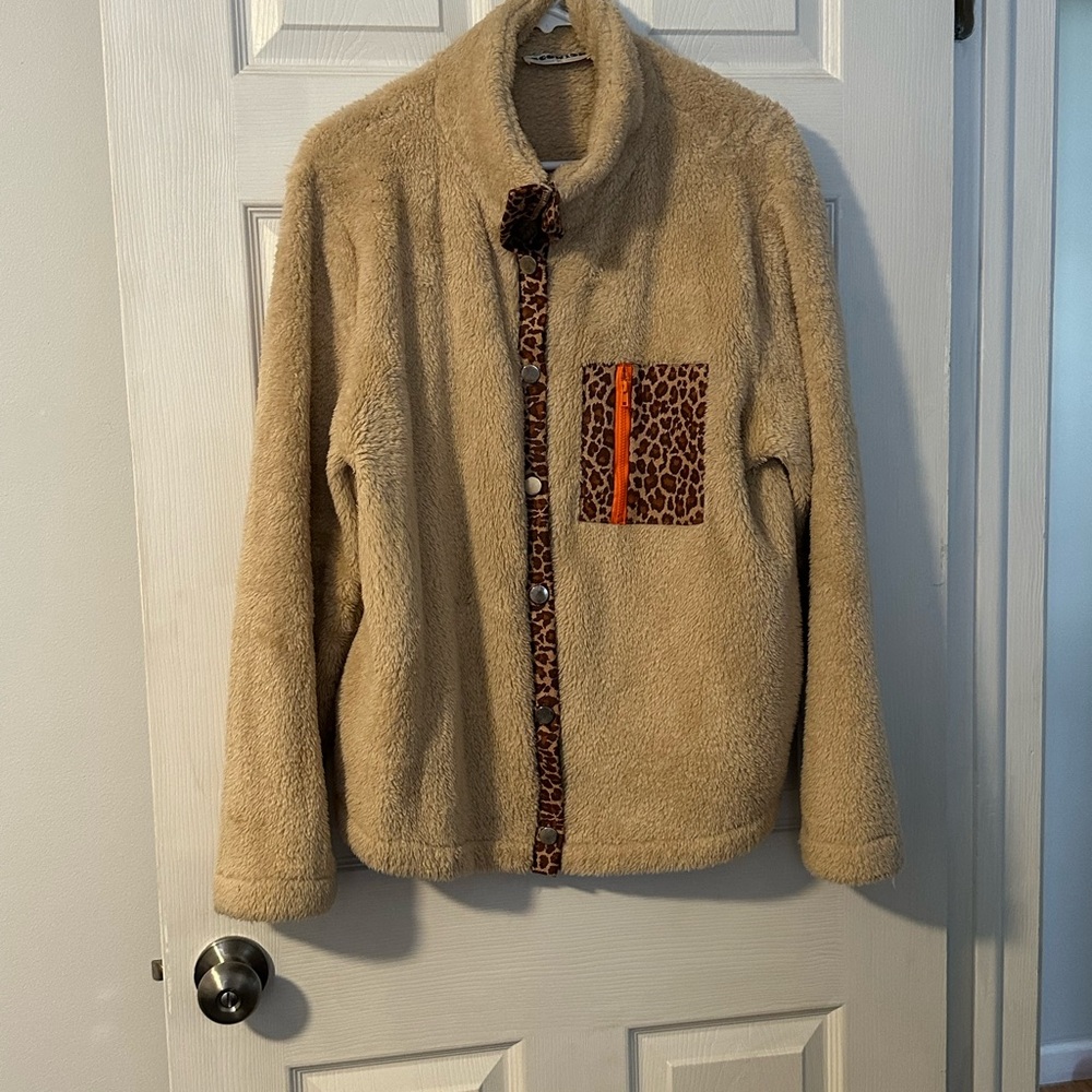 Fuzzy jacket